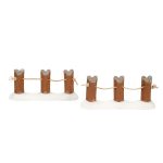 Wharf Fencing 2 Pack - Disney Village by D56
