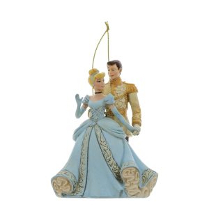 Jim Shore Disney Traditions Cinderella and Prince Hanging Ornament