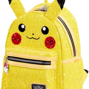 Loungefly Pokemon Pikachu Sequin Mini Backpack