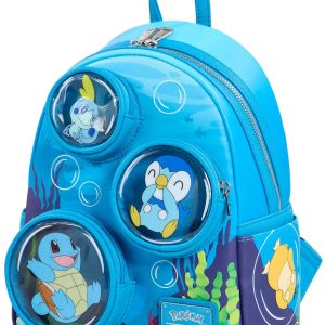 Loungefly Pokemon Water Type Bubbles Mini Backpack