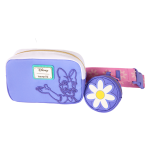 Loungefly Daisy Duck 85th Anniversary Nylon Sling Crossbody Bag with Coin Bag