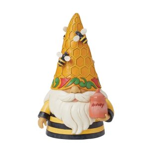 Jim Shore Heartwood Creek Bee-ing Cute - Beehive Gnome Figurine