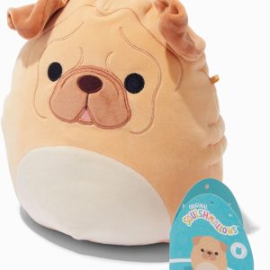 Squishmallows 8" Morton The Brown Shar Pei Plush