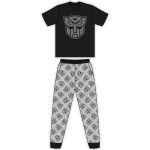 Men's Official Transformers Character S/Sleeve Top & Lounge Pant Pyjama Set