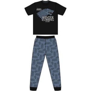 Men's Official Game Of Thrones Character S/Sleeve Top & Lounge Pant Pyjama Set