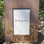 Home Living Gold Palm Photo Frame - Holds 1 x 4" x 6"