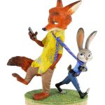Jim Shore Disney Showcase Zootopia Nick and Judy Figurine