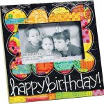 Colorful Devotions Happy Birthday Frame