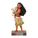 Jim Shore Disney Traditions Wayfinder's Best Friend (Moana and Pua)