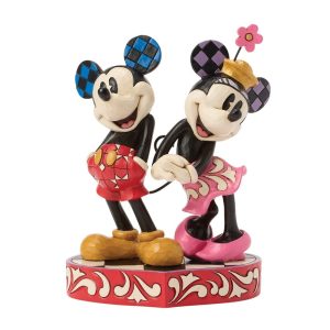 Jim Shore Disney Traditions Tails of True Love (Mickey and Minnie Mouse)