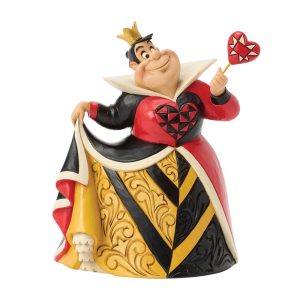Jim Shore Disney Traditions Off with Their Heads (Queen of Hearts Personality Pose)
