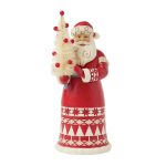 Jim Shore Heartwood Creek Nordic Winter Wishes (Nordic Santa With Tree)