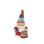Jim Shore Heartwood Creek Gnome with Knitted Hat