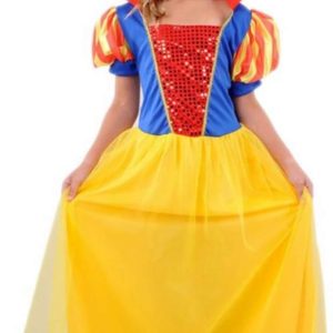 Girls Snow White Dress - Age 7-9 Years