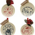 Disney Winnie the Pooh Set of 4 Christmas Tree Baubles