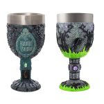 Set of 2 Disney Showcase Goblets - Including Maleficent and Haunted Mansion