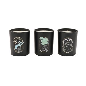 Disney Nightmare Before Christmas Set Of 3 Candles