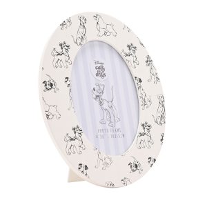 Disney Cats and Dogs Dog Print Oval Photo Frame 4" x 6"
