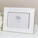 Amore 6" X 4" Wedding Day Photo Frame