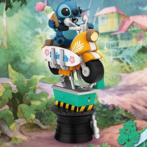 Beast Kingdom Disney D-Stage PVC Diorama Stitch Coin Ride 16 cm