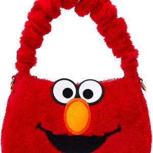 Loungefly Sesame Street Elmo Plush Crossbody Bag