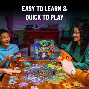 Ravensburger Disney Villainous Game - Unstoppable Strategy Family Board Games