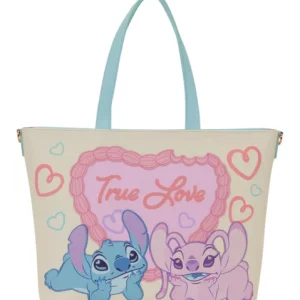 Loungefly Lilo and Stitch True Love Tote Bag