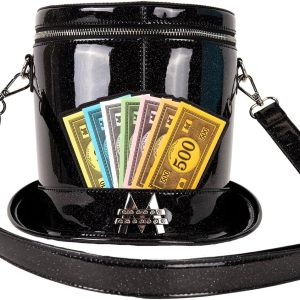 Loungefly Hasbro Monopoly Top Hat Crossbody Bag