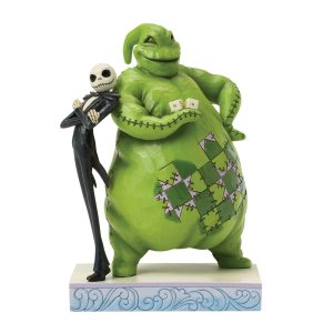 Jim Shore One More Roll (Jack and Oogie Boogie) by Disney Traditions