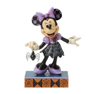 Jim Shore Web-tastic Halloween (Minnie in Spider Dress) by Disney Traditions