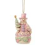 Jim Shore Sweets Snowman with Tree Hanging Ornament by Heartwood Creek