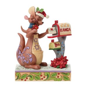 Jim Shore Roo's Holiday Wish (Kanga and Roo) by Disney Traditions