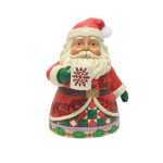 Jim Shore Santa Drinking Hot Cocoa Figurine by Heartwood Creek