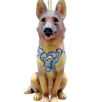 Jim Shore German Shepherd Hanging Ornament by Heartwood Creek