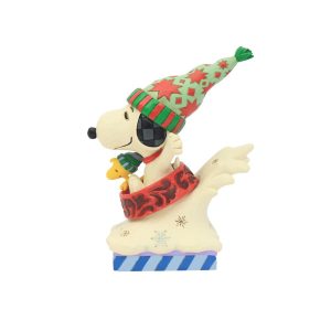Jim Shore Peanuts Snowy Shenanigans (Snoopy and Woodstock)