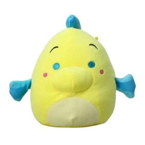Squishmallows Plush Figure The Little Mermaid Flounder 18 cm