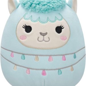 Squishmallows 7.5 Inch Lorna the Light Teal Llama