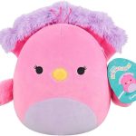 Squishmallows 7.5 Inch Sweetpea the Pink and Purple Peacock