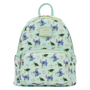 Loungefly Lilo & Stitch Animal Friends All-Over Print Mini Backpack