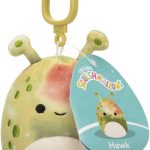 Squishmallows 3.5 inch Clip-On Plush - Hawk Alien
