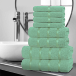 8 Piece Boston Towel Bale Set Duck Egg