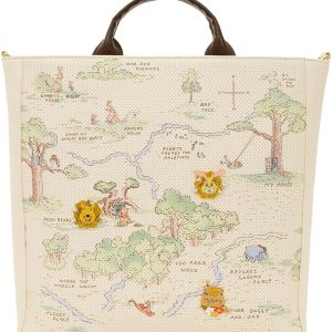 Loungefly Disney Winnie the Pooh Hundred Acre Wood Tote Bag