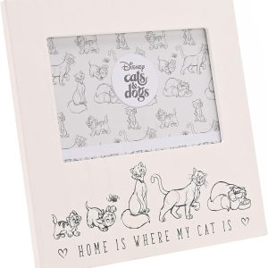 Disney Cats & Dogs Photo Frame Home Is Where My Cat Is 6" x 4"