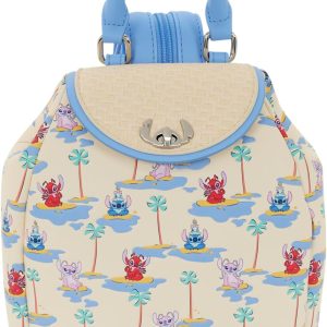 Loungefly Lilo & Stitch All-Over Print Micro Mini Backpack