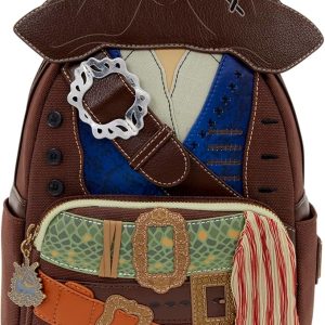 Loungefly Pirates of the Caribbean Jack Sparrow Cosplay Mini Backpack