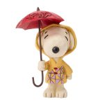 Snoopy In Raincoat Figurine - Peanuts by Jim Shore