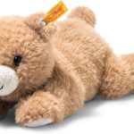 Steiff Barny brown bear 22 brown lying