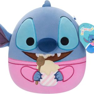 Squishmallows Disney 8" Stitch Eating Ice cream Plush