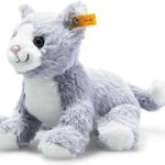 Steiff Cassie cat 26 ice blue/white