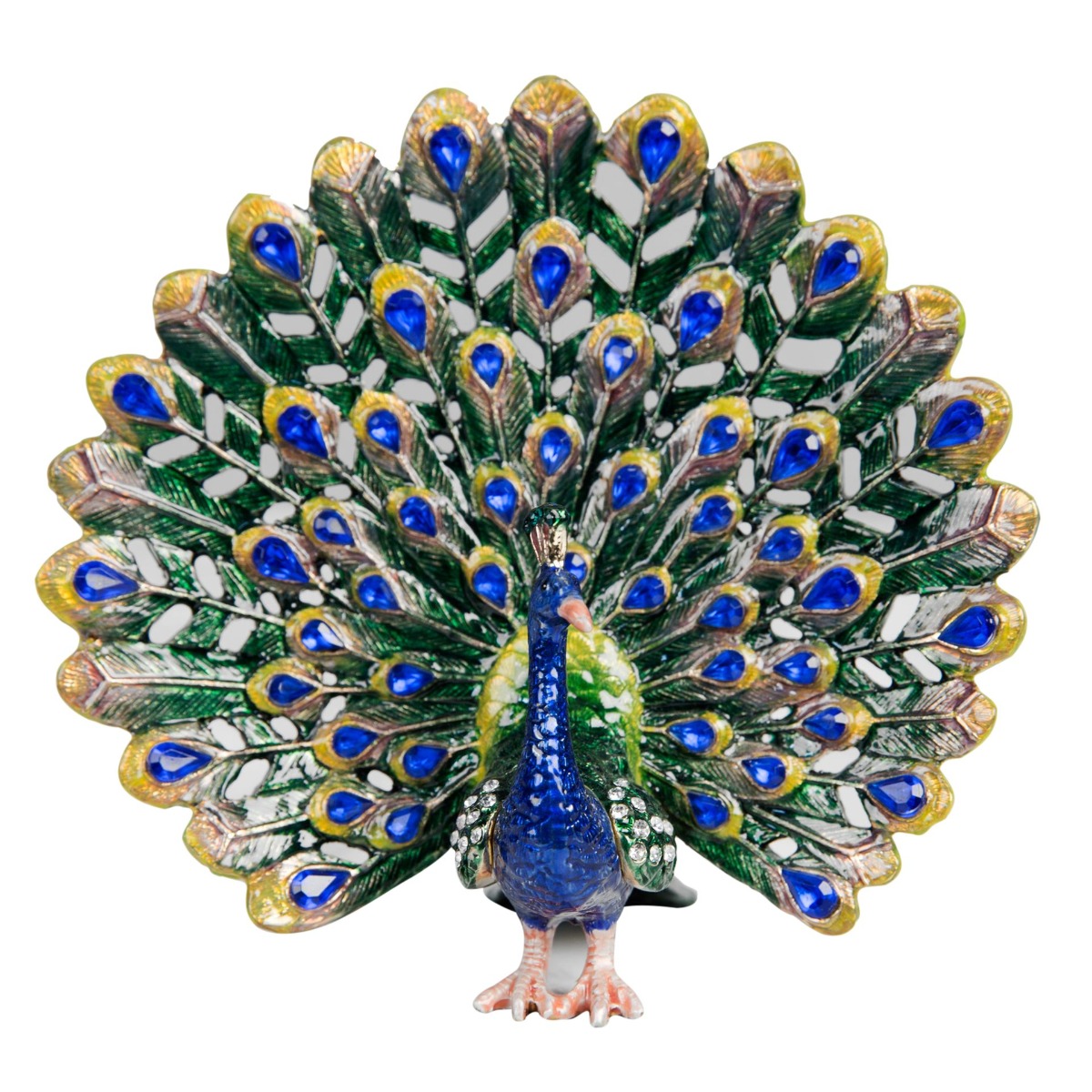 Treasured Trinkets - Peacock Displaying